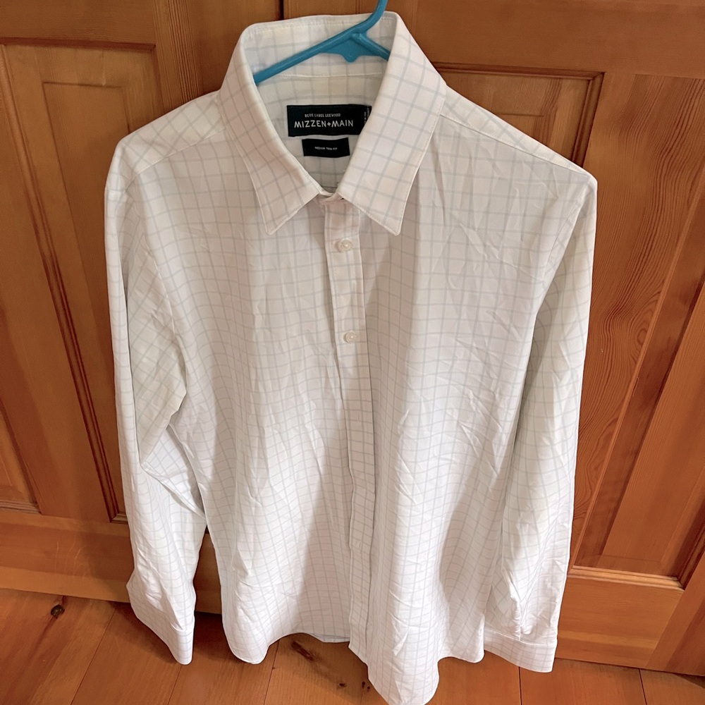 Mizzen Main Medium Trim Fit Dress Shirt